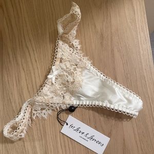 NWT For Love and Lemons Thong